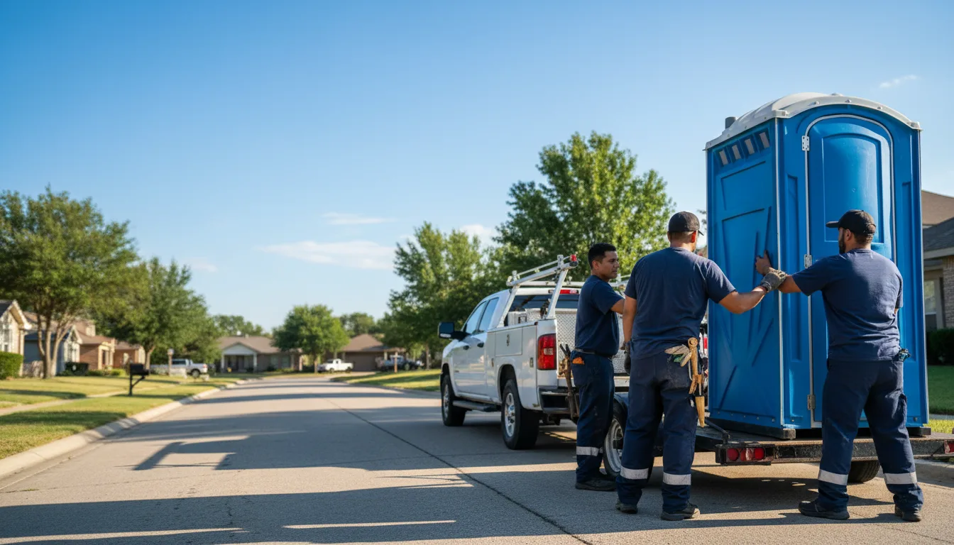Portable Toilet Rental in New Sharon, IA near me